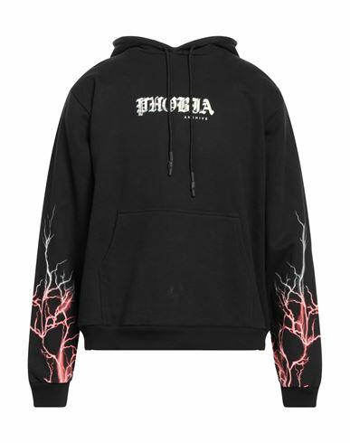 Phobia Archive Man Sweatshirt Black Cotton Cover