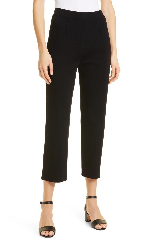 Misook Knit Ankle Pants in Black Cover