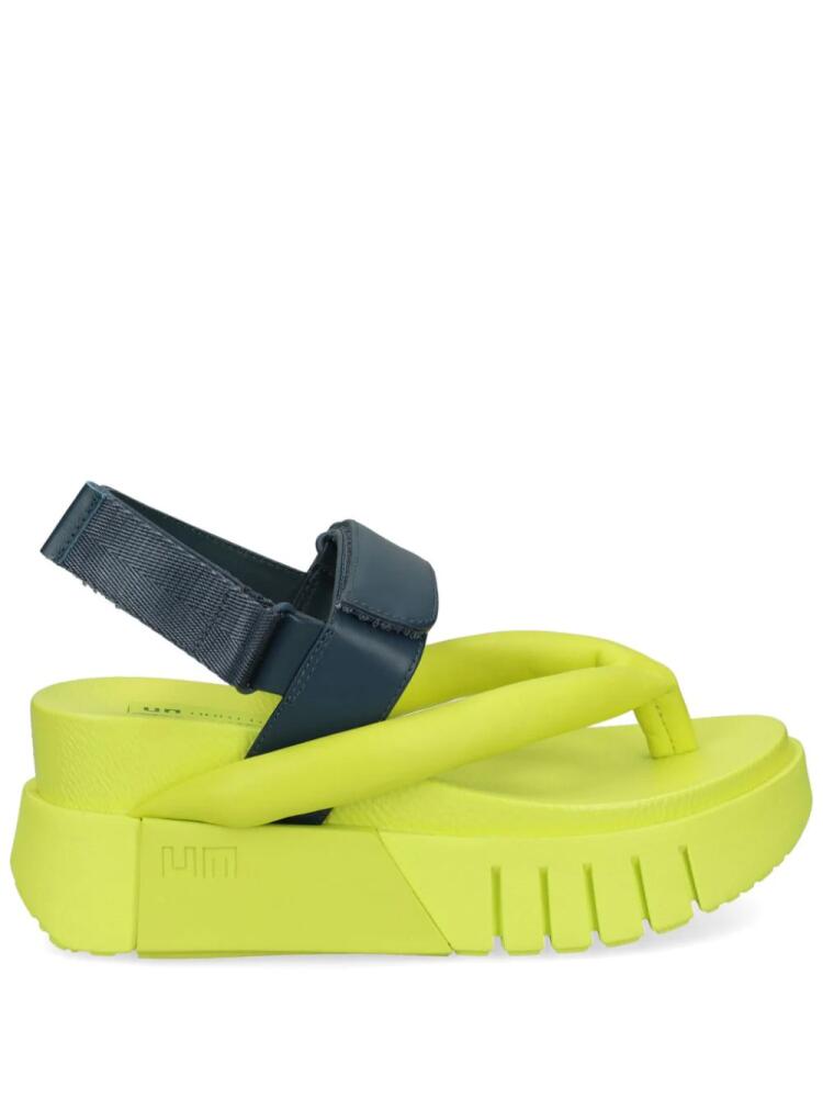 United Nude Delta Thong platform sandals - Green Cover