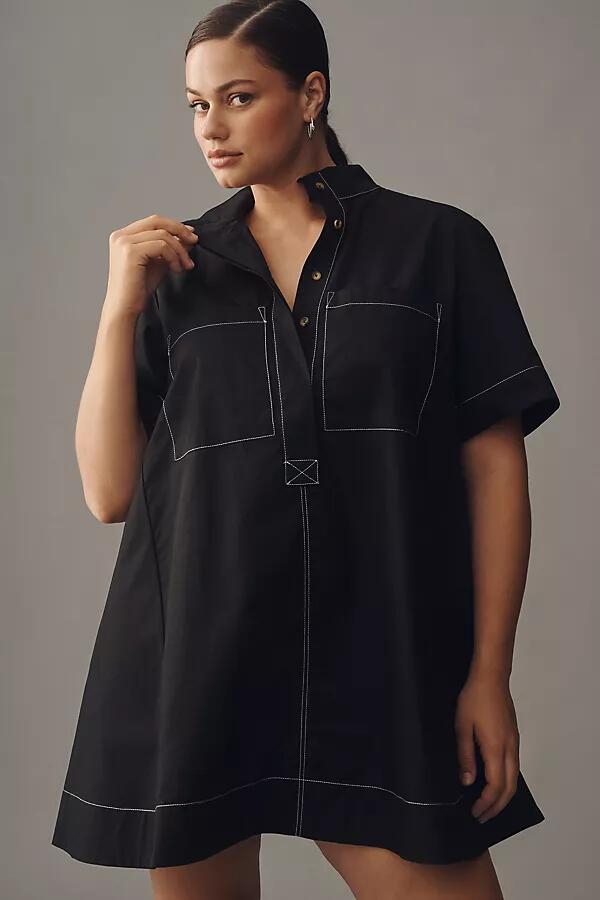 The Jeannie Short-Sleeve A-Line Mini Dress by Maeve Cover