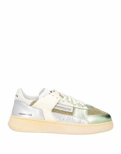 Run Of Woman Sneakers Sage green Leather Cover