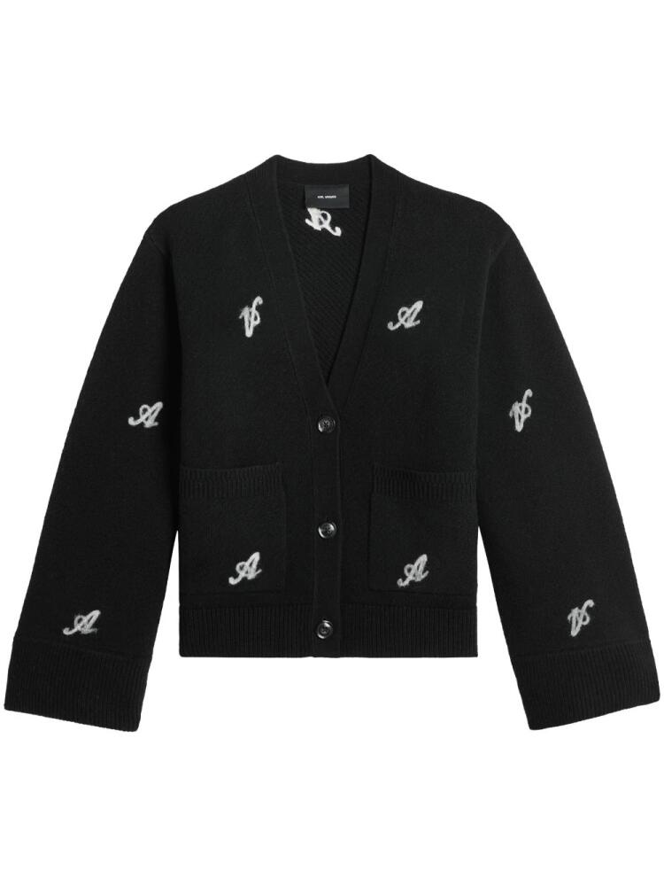 Axel Arigato Archive Signature A wool cardigan - Black Cover