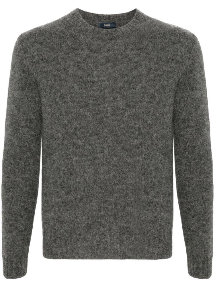 Herno brushed-finish sweater - Grey Cover