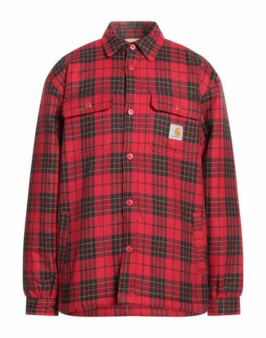 Carhartt Man Shirt Red Cotton Cover