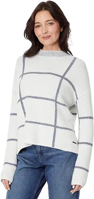 Carve Designs Olivia Plush Sweater (Cloud Birdseye) Women's Sweater Cover