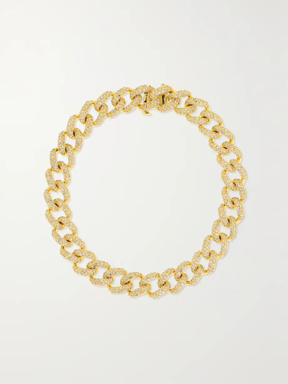 SHAY - Essential 18-karat Gold Diamond Bracelet - One size Cover