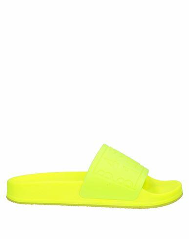 Mm6 Maison Margiela Woman Sandals Yellow Plastic Cover