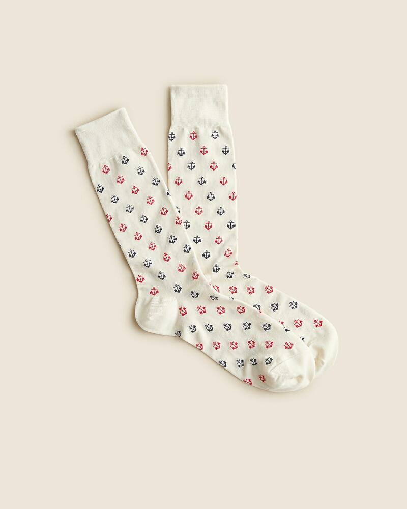 J.Crew Anchor socks Cover