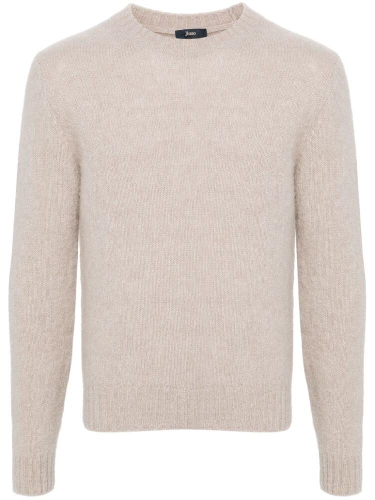 Herno brushed-finish sweater - Neutrals Cover