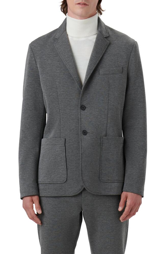 Bugatchi Two-Button Knit Blazer in Anthracite Cover