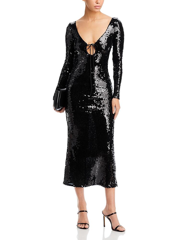 Bardot Verona Sequin Maxi Dress Cover