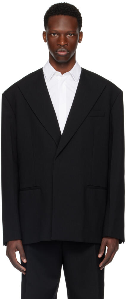 Jil Sander Black Tailored Blazer Cover