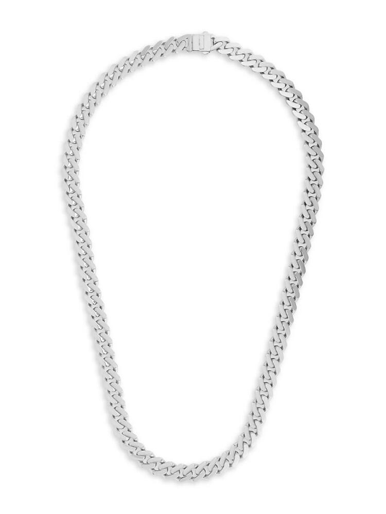 Saks Fifth Avenue Men's 14K White Gold Classic Miami Cuban Chain Necklace Cover