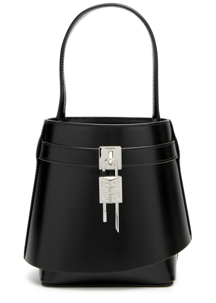 Givenchy Shark Lock Leather Bucket bag - Black Cover