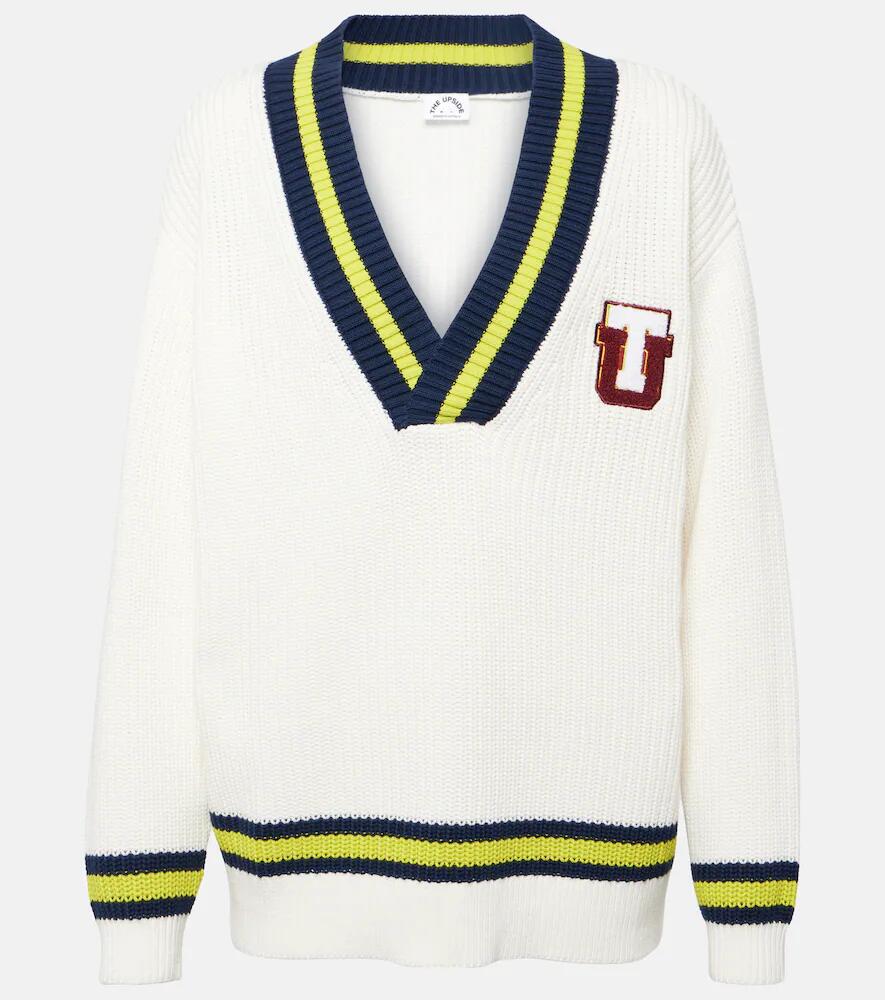 The Upside Varsity Josie cotton sweater Cover