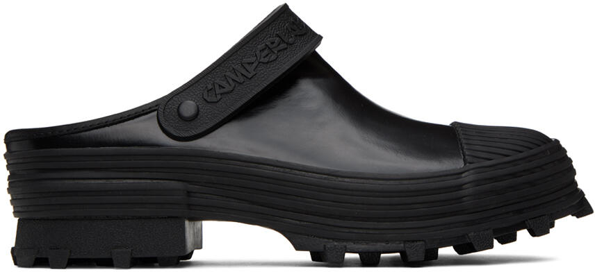 CAMPERLAB Black Traktori Clogs Cover