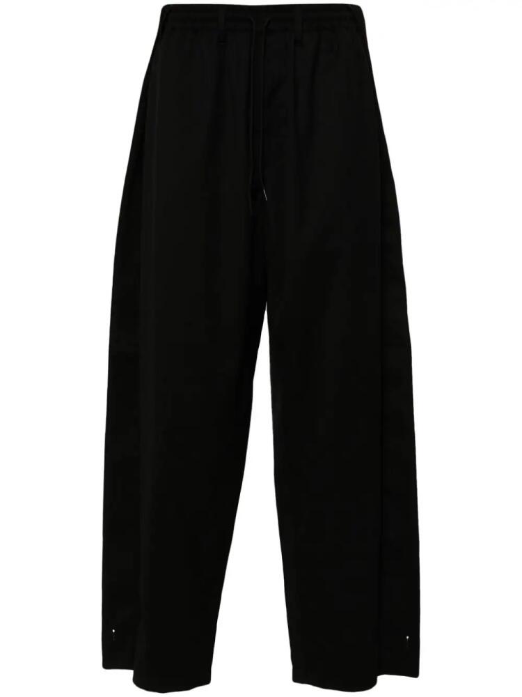 Y-3 3-stripe track pants - Black Cover