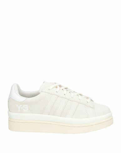 Y-3 Woman Sneakers Beige Leather Cover