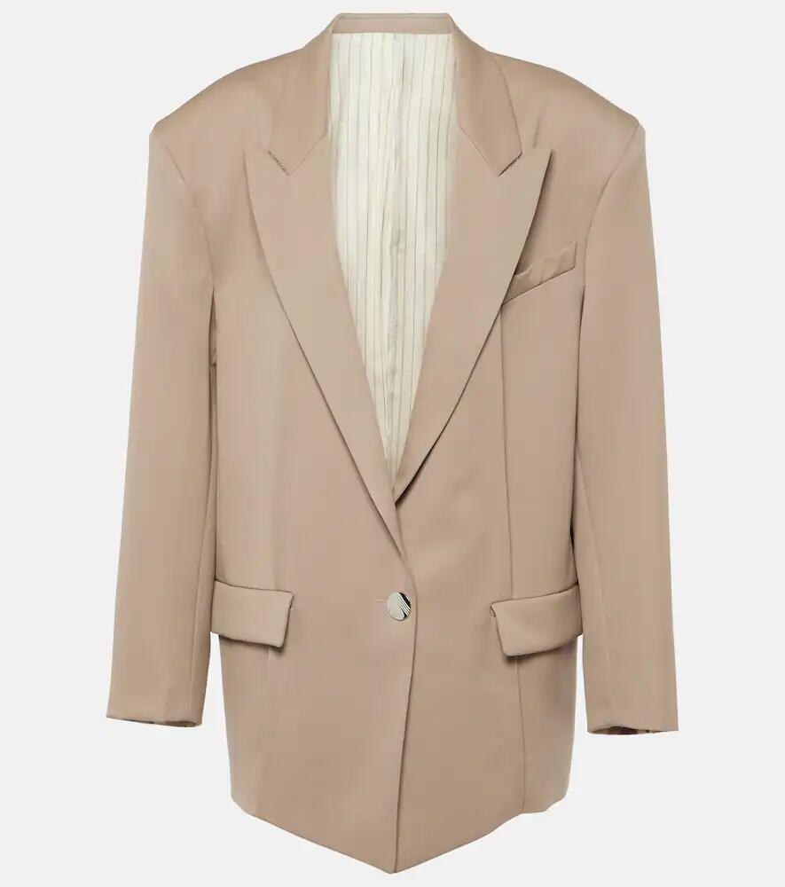 The Attico Oversized wool blazer Cover