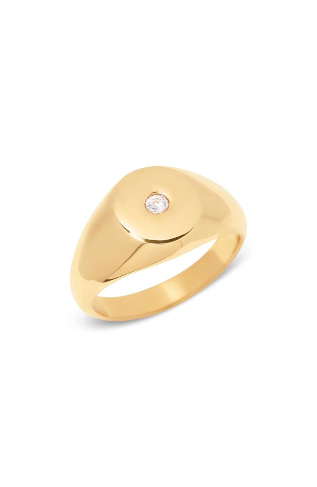 Brook and York Cecilia Signet Ring in Gold Cover