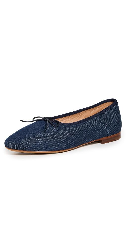 Mansur Gavriel Dream Ballerina Flats Dark Blue Cover