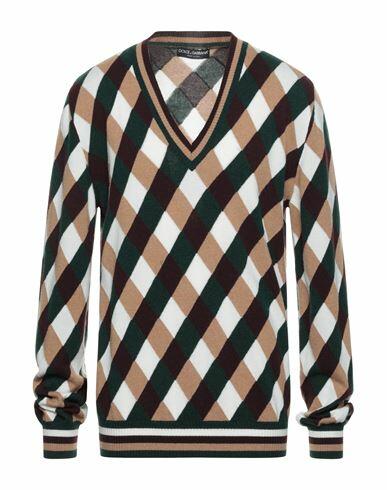 Dolce & gabbana Man Sweater Cocoa Cashmere Cover