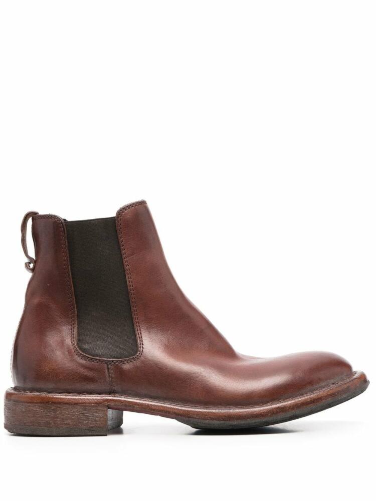 Moma leather ankle boots - Brown Cover