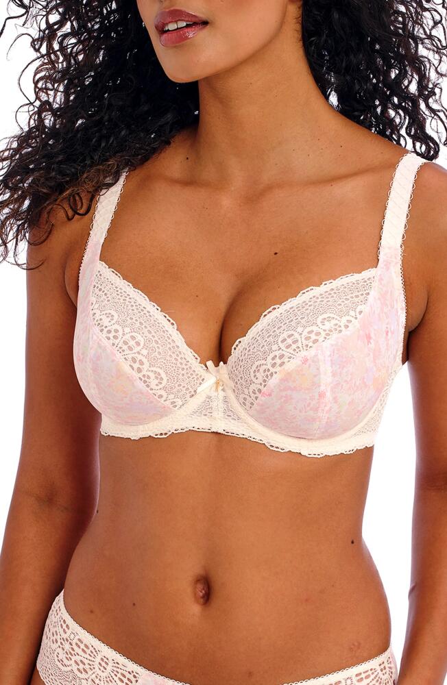 Freya Daydreaming Underwire Plunge Bra in Peach Blossom (Pem) Cover