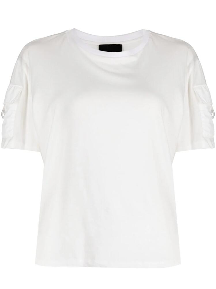 Cynthia Rowley cargo-pocket cotton T-shirt - White Cover