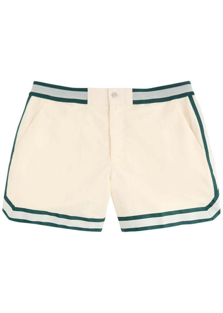 Che Baller Nylon Swim Shorts - White Cover