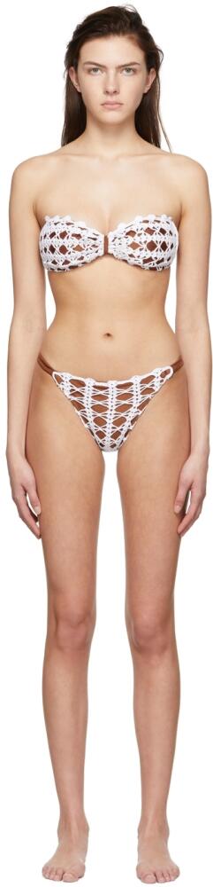 Diotima SSENSE Exclusive Tan Nylon Bikini Cover