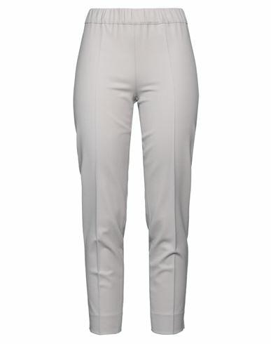 D. exterior Woman Pants Light grey Wool, Lycra Cover