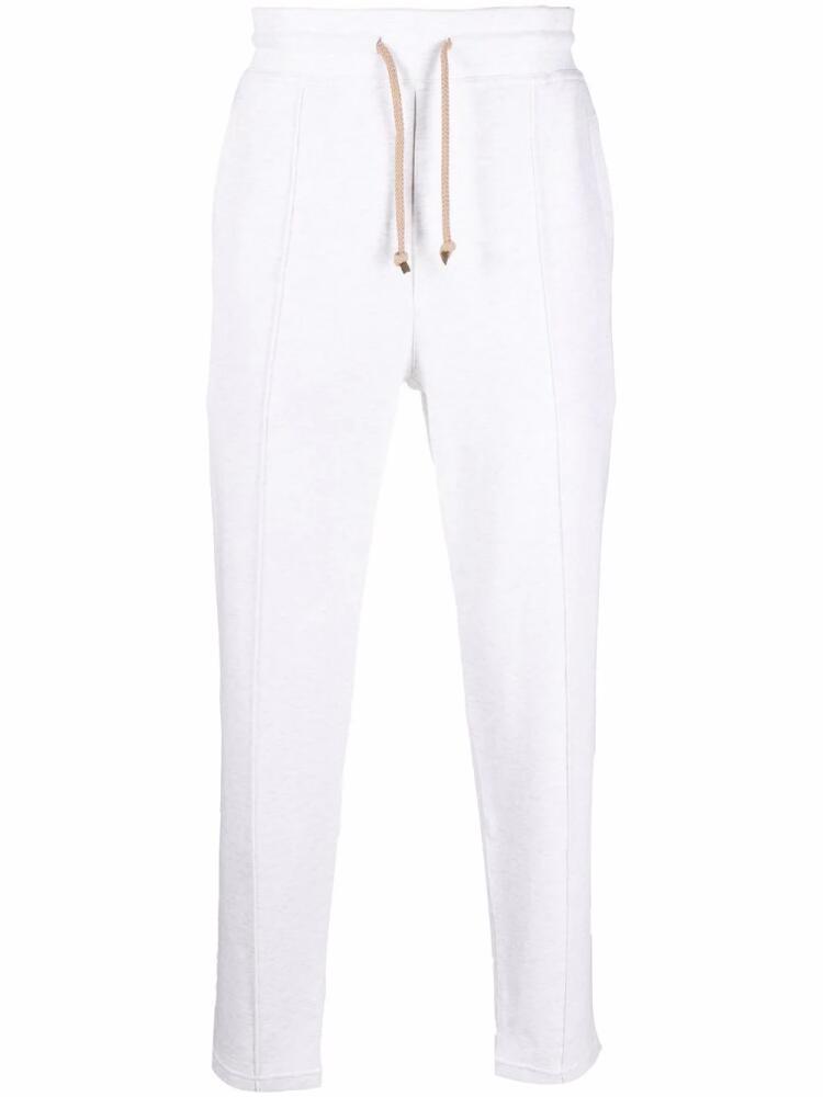 Brunello Cucinelli drawstring track pants - Neutrals Cover