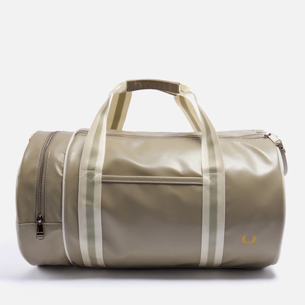 Fred Perry Classic Water-Resistant Faux Leather Duffle Bag Cover