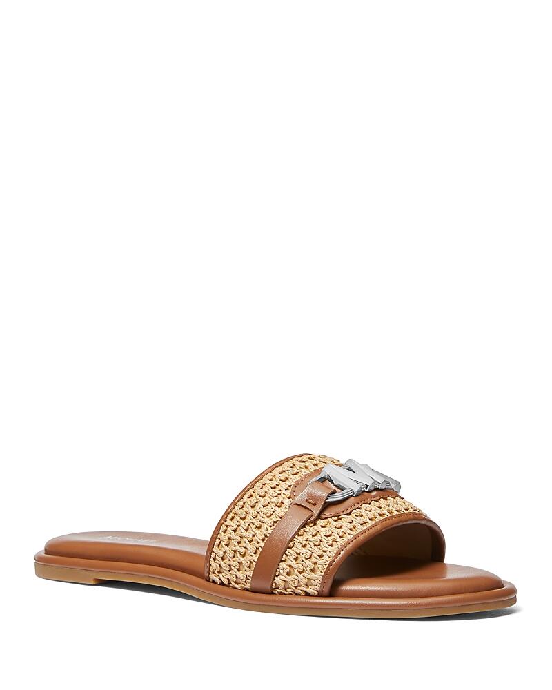 Michael Michael Kors Women's Ember Logo Slide Sandals Cover