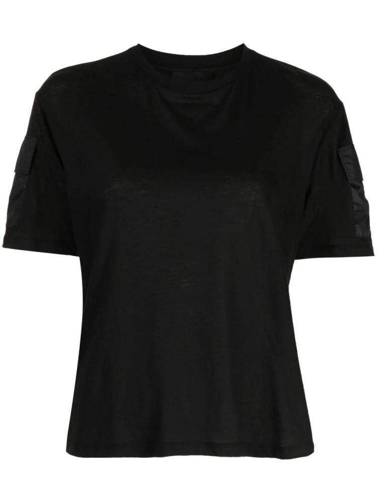 Cynthia Rowley cargo-pocket cotton T-shirt - Black Cover