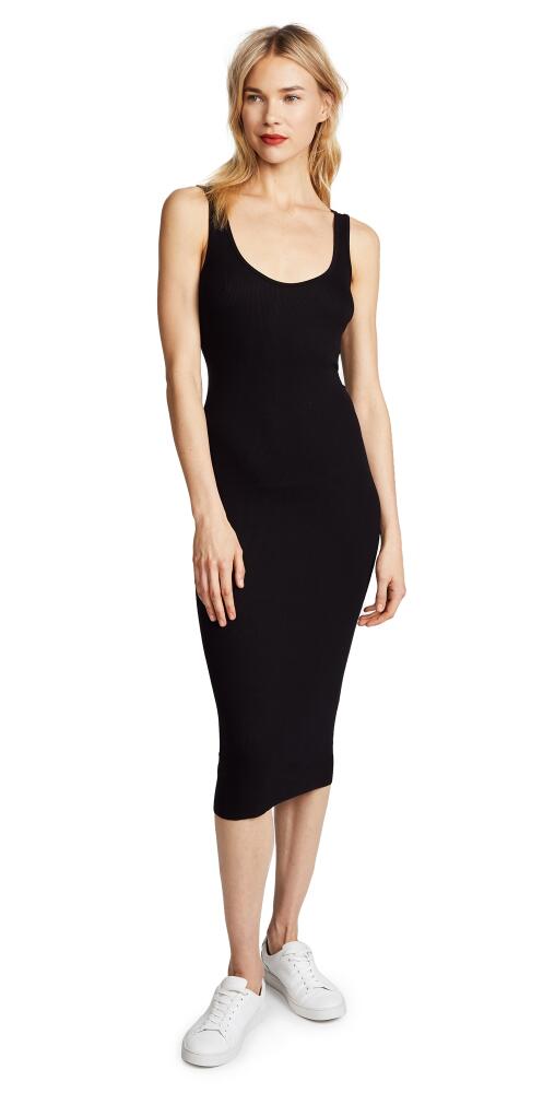 Enza Costa Rib Tank Dress Black Cover