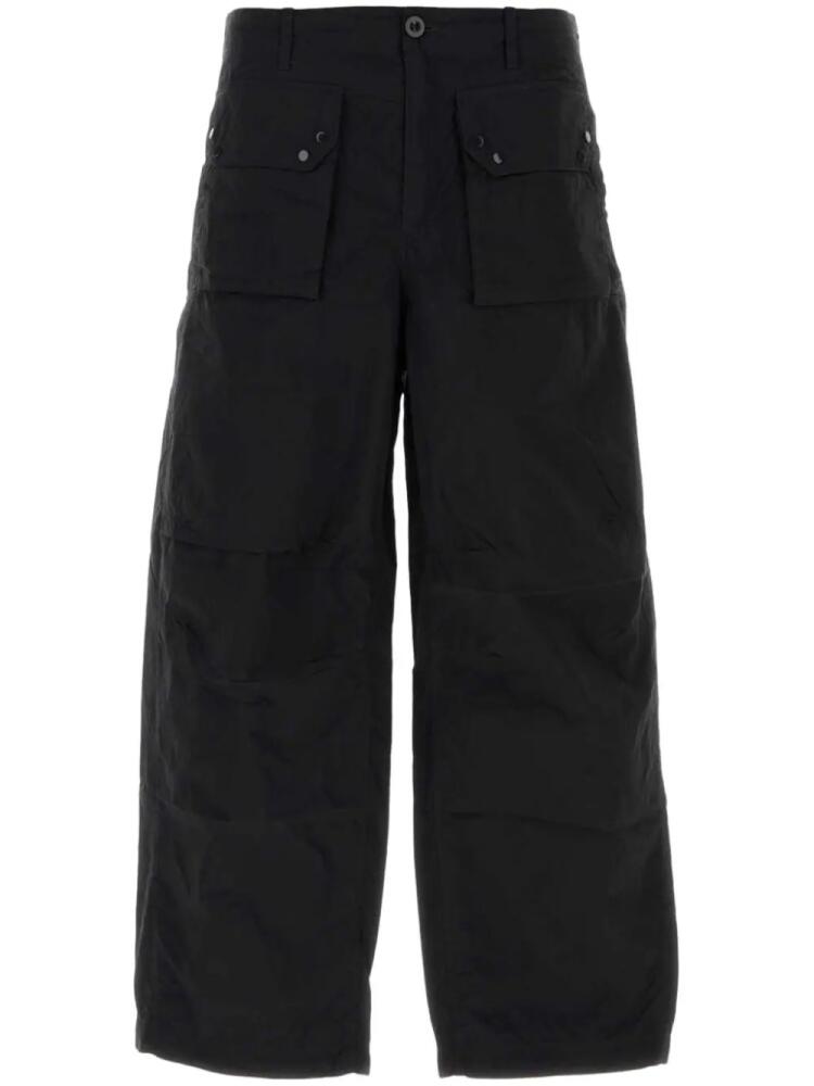 Ten C wide-leg cargo trousers - Black Cover