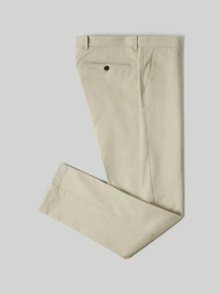 Robert Talbott Douglas Brushed Cotton Chino Pant in Pebble Cover