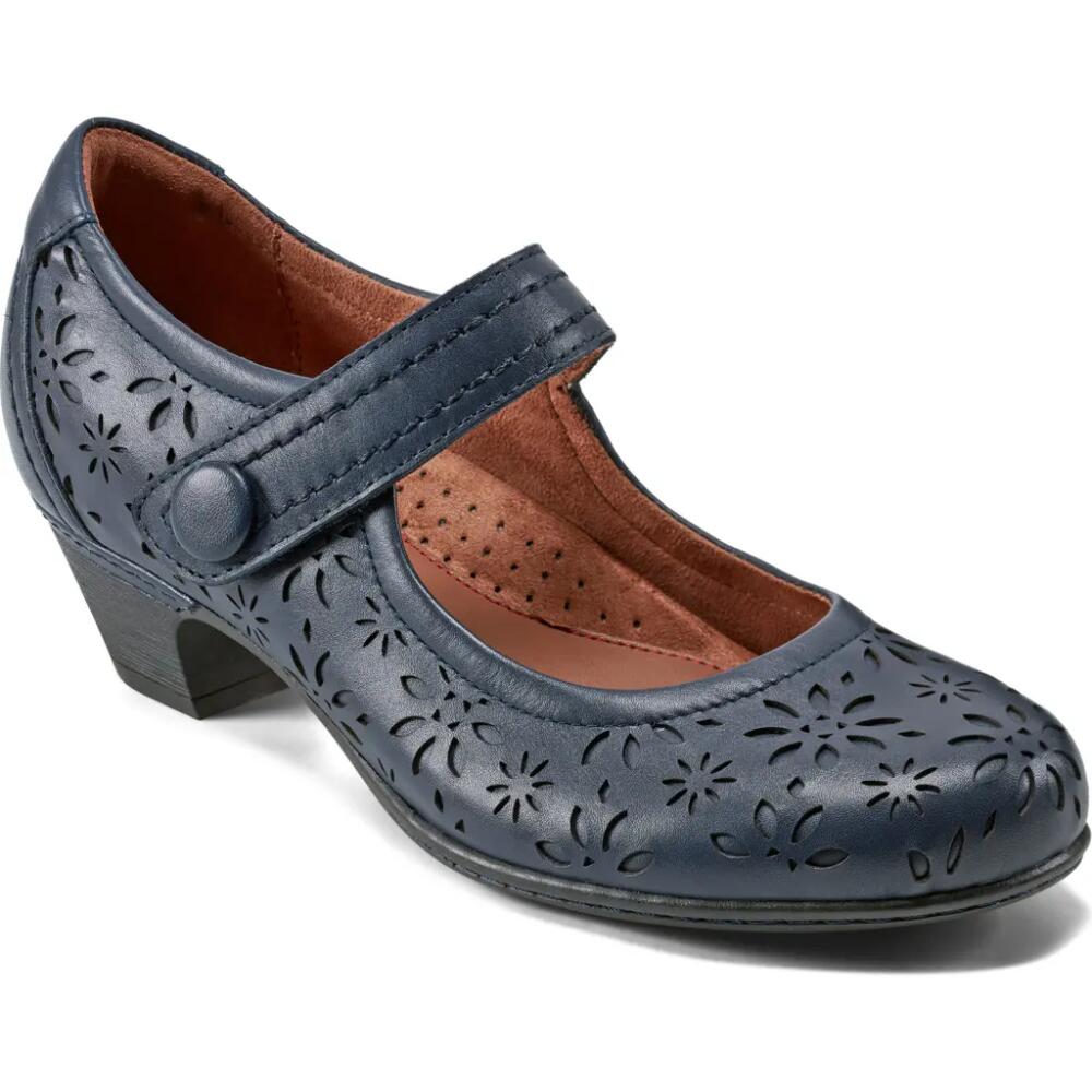 Rockport Cobb Hill Alesia Mary Jane Pump in Dark Blue Cover