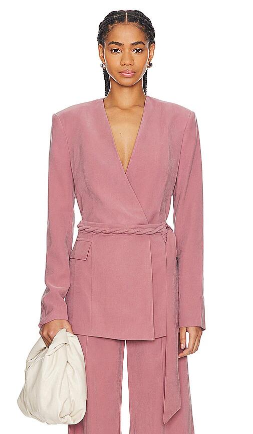 Sabina Musayev Galileo Jacket in Mauve Cover