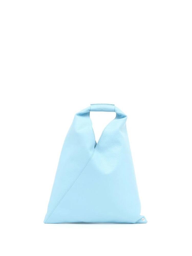 MM6 Maison Margiela Japanese leather tote bag - Blue Cover