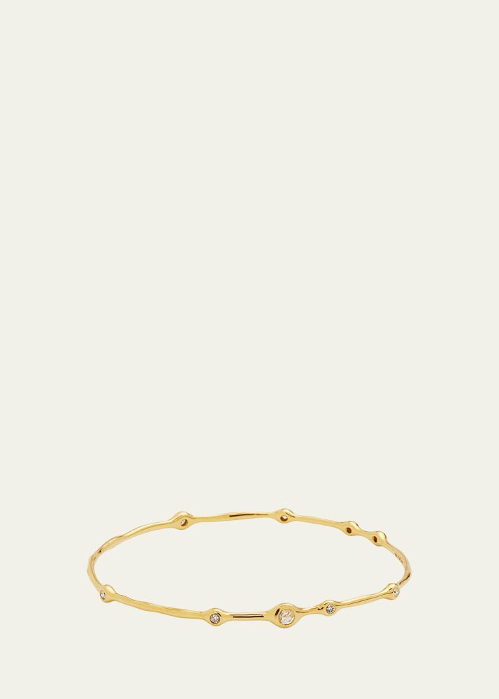 Ippolita Superstar Bangle in 18K Gold with Diamonds Cover