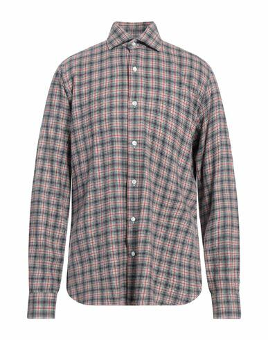 Dandylife By Barba Man Shirt Grey Cotton Cover