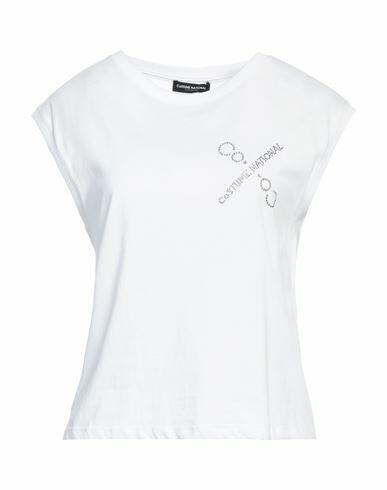 Costume National Woman T-shirt White Cotton Cover