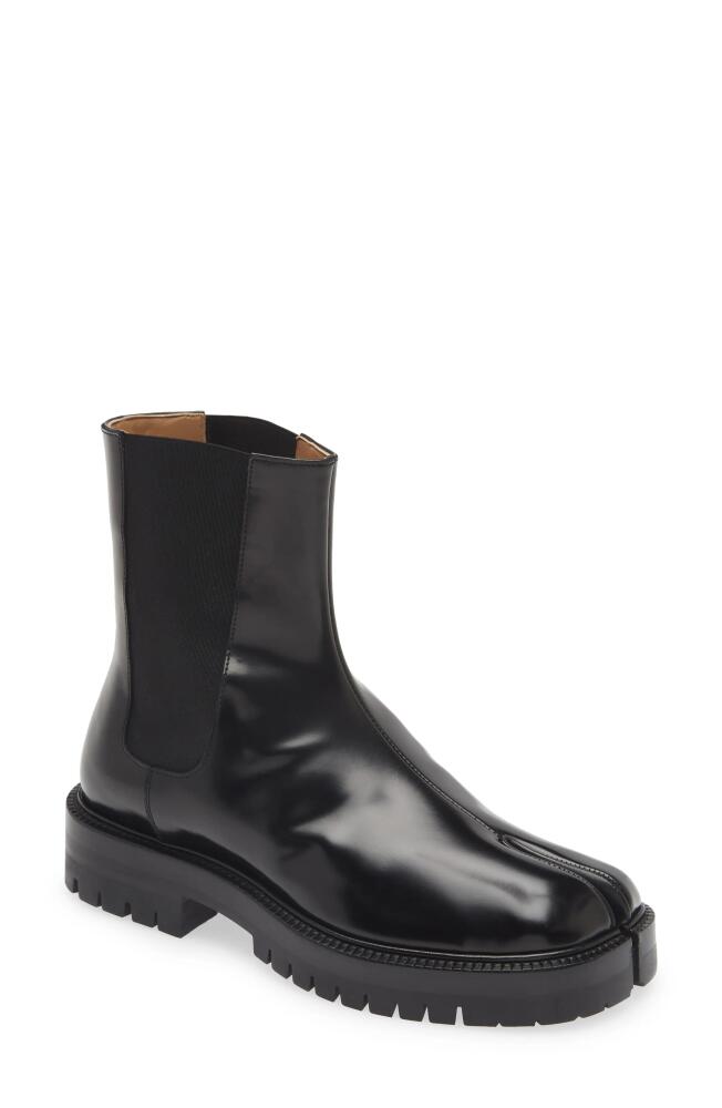 Maison Margiela Tabi Lug Sole Chelsea Boot in Black Cover