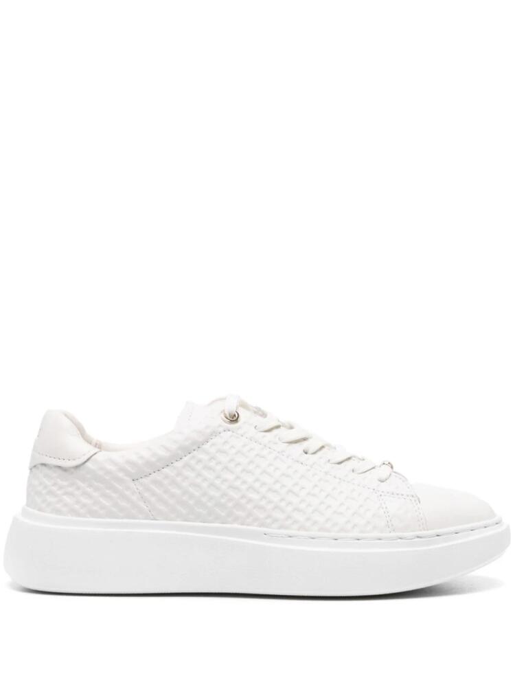 BOSS Amber Tenn leather sneakers - White Cover