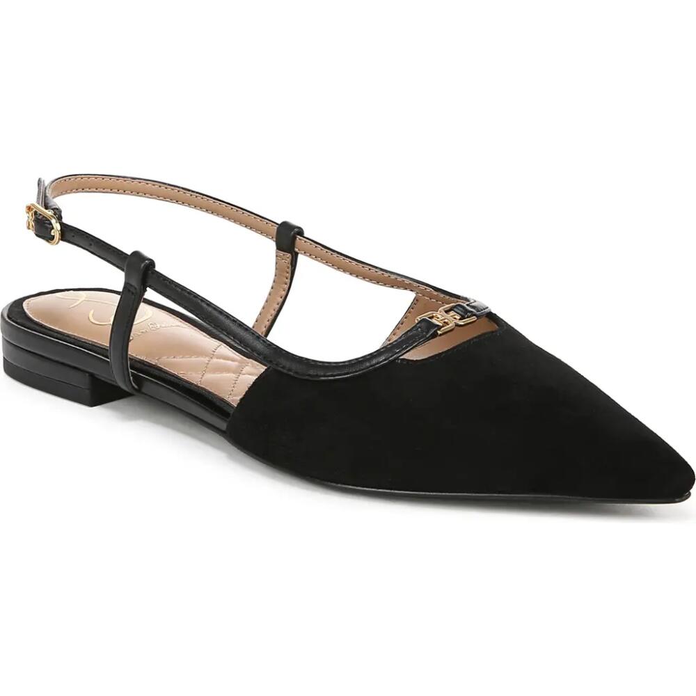 Sam Edelman Cohen Pointed Toe Flat in Black Cover