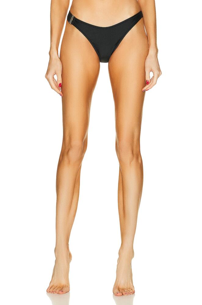 Shani Shemer Didi Bikini Bottom in Black Cover