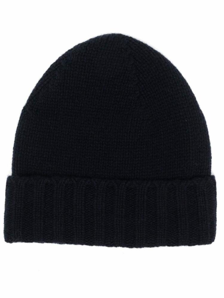 Filippa K knitted beanie hat - Blue Cover